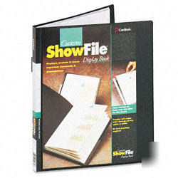 New cardinal showfile display book with custom cover...
