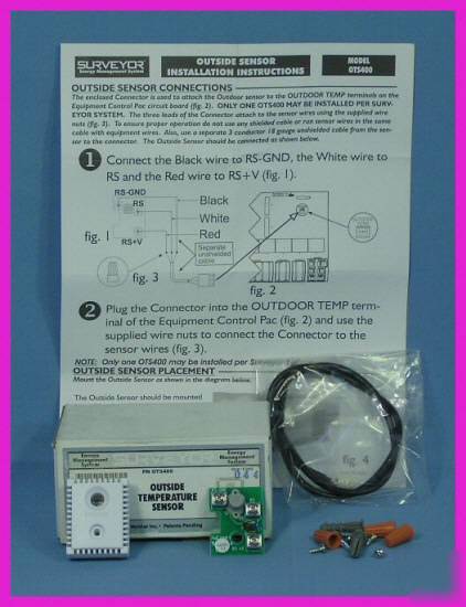 New * surveyor OTS400 ems outside temp sensor ots-400 *