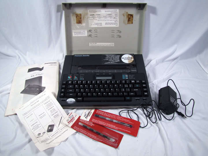 Panasonic rk-P200C 4 color graphics penwriter