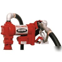 Tuthill fuel transfer pump â€” 12 volt, 20 gpm, model# fr