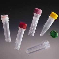Vwr screw-cap microcentrifuge tubes 3605-840-300 color