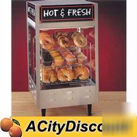 Nemco hot food merchandiser w/ three 15IN shelves 6454