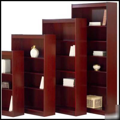 New office bookcases book case wood wooden modular 72