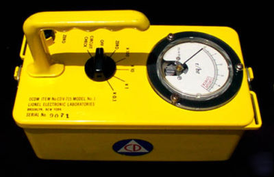 Radiological survey meter cd v-717