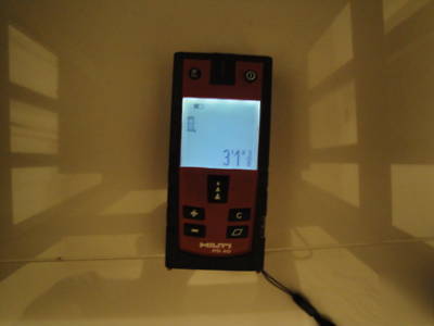 Used PD40 red laser range meter in good condition 