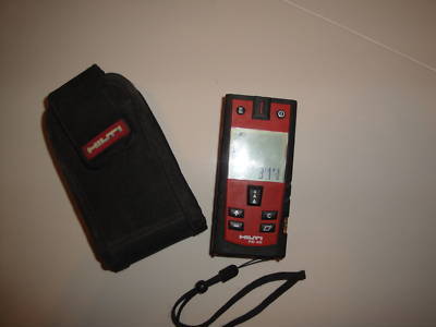 Used PD40 red laser range meter in good condition 