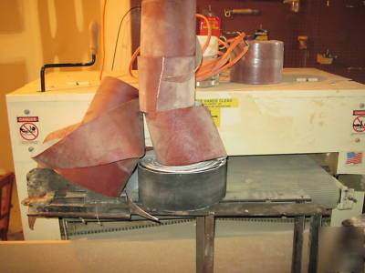 Woodmaster 3875 drumsander 5HP 220V some sandpaper