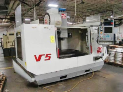 #vf-5/40 haas cnc vertical machining center #25719