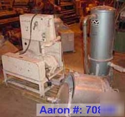 Used: whitlock vacuum conveying system consisting of: 1