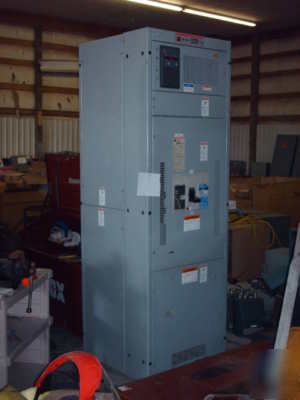 Westinghouse circuit breaker cabinet 2000 a nice 