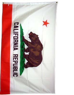 New 3X5 californian flag us usa state california flags