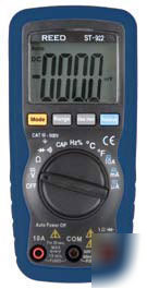 Reed instruments st-922 ac/dc digital multimeter