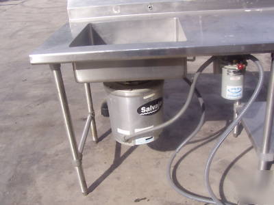 Salvajor garbage disposal, model:100, 1 ph