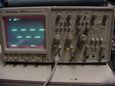 Tektronix 2445/2465 oscilloscope manuals. pdf.cd 3,000P