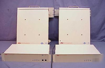 (2) cylink airpro T1 microwave radio link 5.725-5.85GHZ