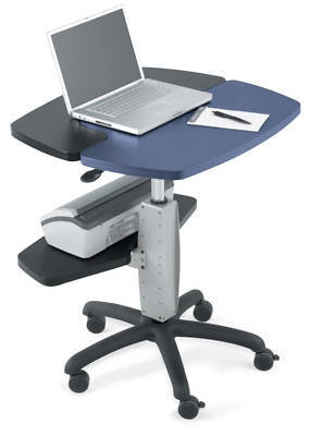 Anthro technology furniture laptop cart computer desk
