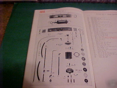 Antique parts catalog kluge automatic job press feeder