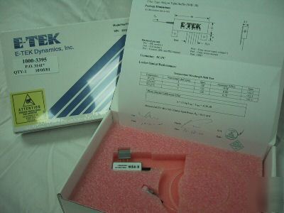 Broadband fabry perot wavelength locker e-tek / jdsu