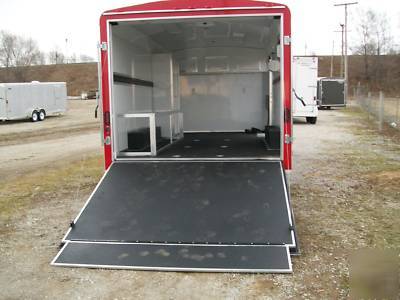 Cargo trailer~8.5X16TA stealth heavy duty work trailer