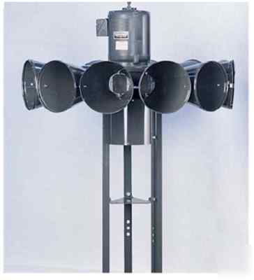 Federal sign & signal omnidirectional siren sth-10