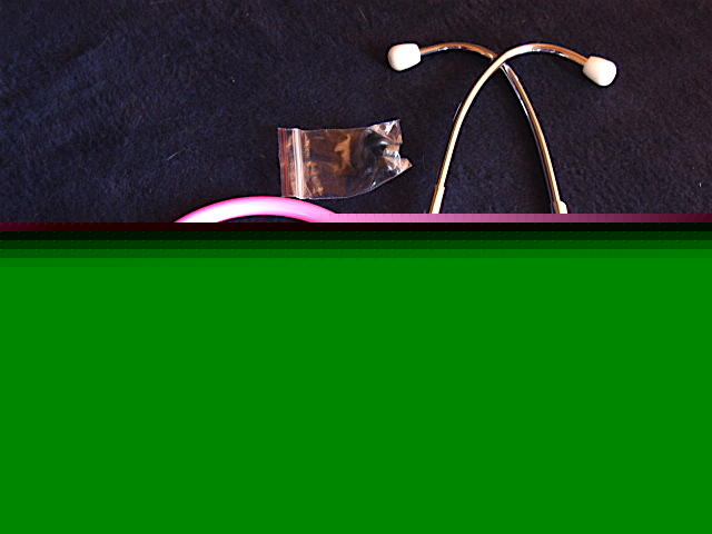 New dualhead stethoscope hot pink nurse emt ems