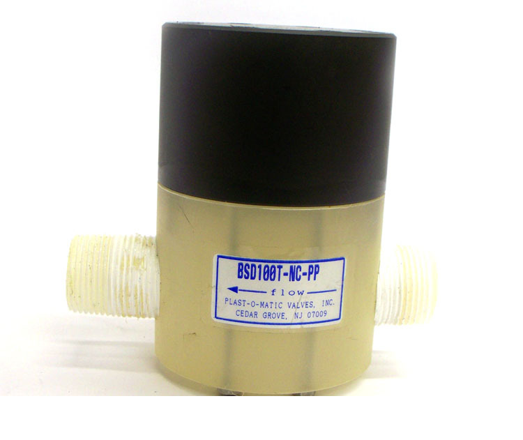 Plast-o-matic BSDA100T-nc polypropylene pneumatic valve