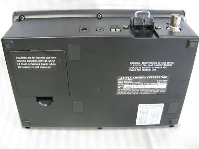 Uniden bearcat BC370CRS 300 channel scanner radio 