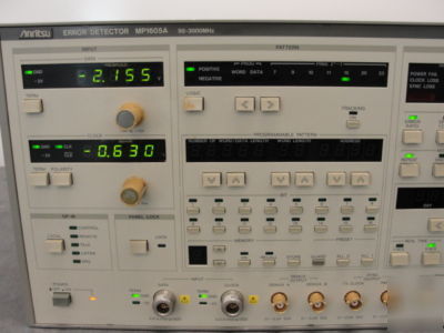 Anritsu MP1605A error detector / 50 - 3000 mhz *tested*