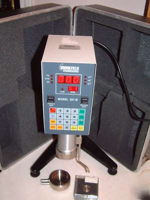 Brookfield lvtdv-iicp viscometer set - nice