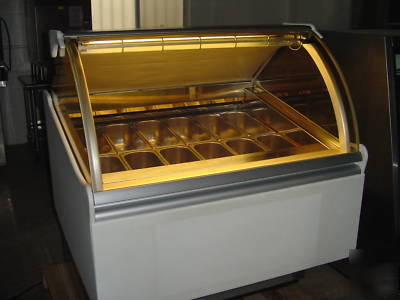 Isa gelato display freezer.model: millennium ul 12 sp