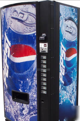 Like new pepsi machine - ultra modern model - condition