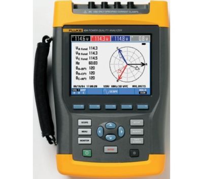 New fluke 434 basic power quality analyzer * * msrp 4805 