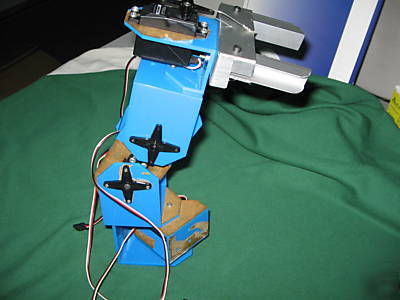 Robotic arm with gripper complete assembly special