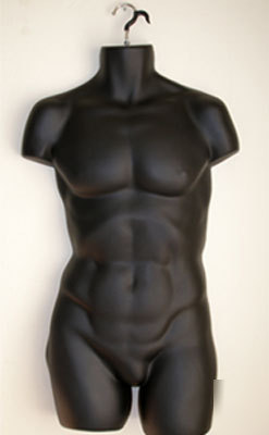 Super male mannequin form manikin maniquin dress black