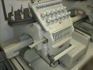 Swf BT1202D 2 head 12 needle embroidery machine 