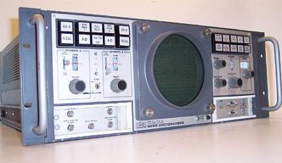 Tektronix rackmount ntsc vectorscope model 520A