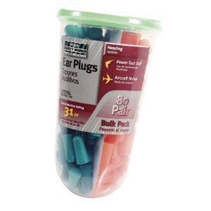  foam ear plugs, orange and green, 80 pairs, free ship 