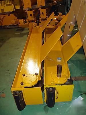 10 ton cap. bridge crane span: 75'-9&3/4