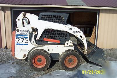 2000 bobcat skid loader 773 