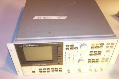 Hp agilent 3562A dynamic signal analyzer