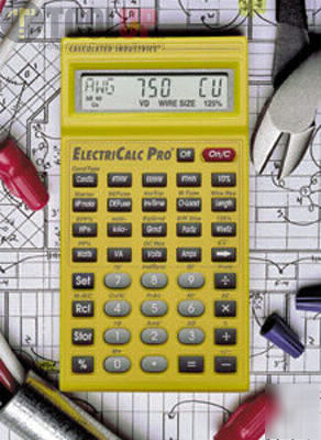 New calculated industries electriccalc pro #5055