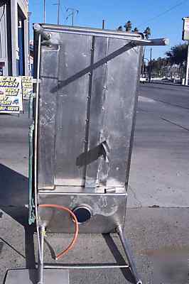 Table sink combo, all heavy stainless steel unit