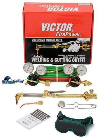 Victor 0384-2551 firepower 250 medium duty outfit