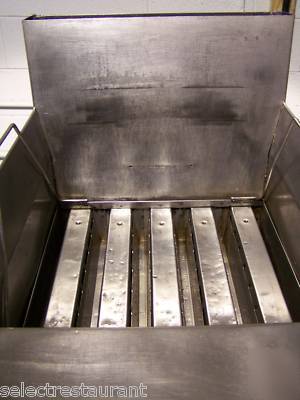 Anets an-CF14 golden fry 30LB gas pot countertop fryer