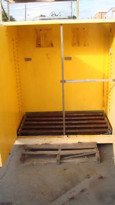 Justrite combustable liquid storage cabinate 25760 used