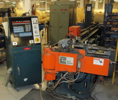 Eaton leonard vb 150 hs rh tube bender, 20 hp, tools 