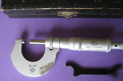 Helios precision machinist tools # 0-1 micrometer