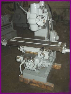 Kearney & trecker #2CH vertical mill -extremely ltd use