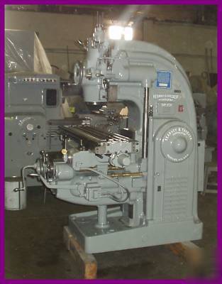 Kearney & trecker #2CH vertical mill -extremely ltd use