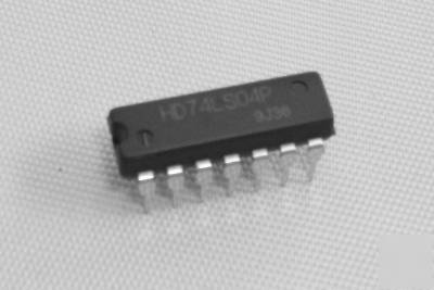 1 pc. 74LS04 hex inverter dip - 14 pin ic